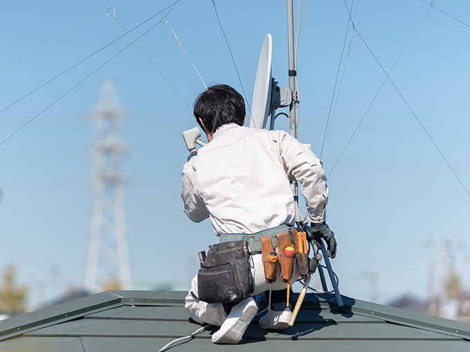 アンテナ工事・テレビの不具合対応
